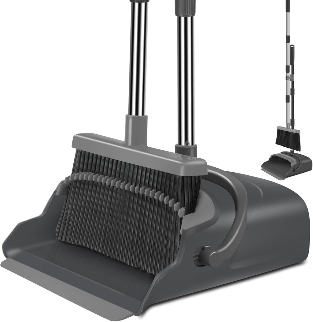 Cleaning Broom and Dustpan Set
