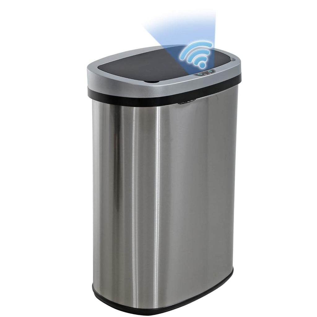 Touchless Stainless Steel Trash Can