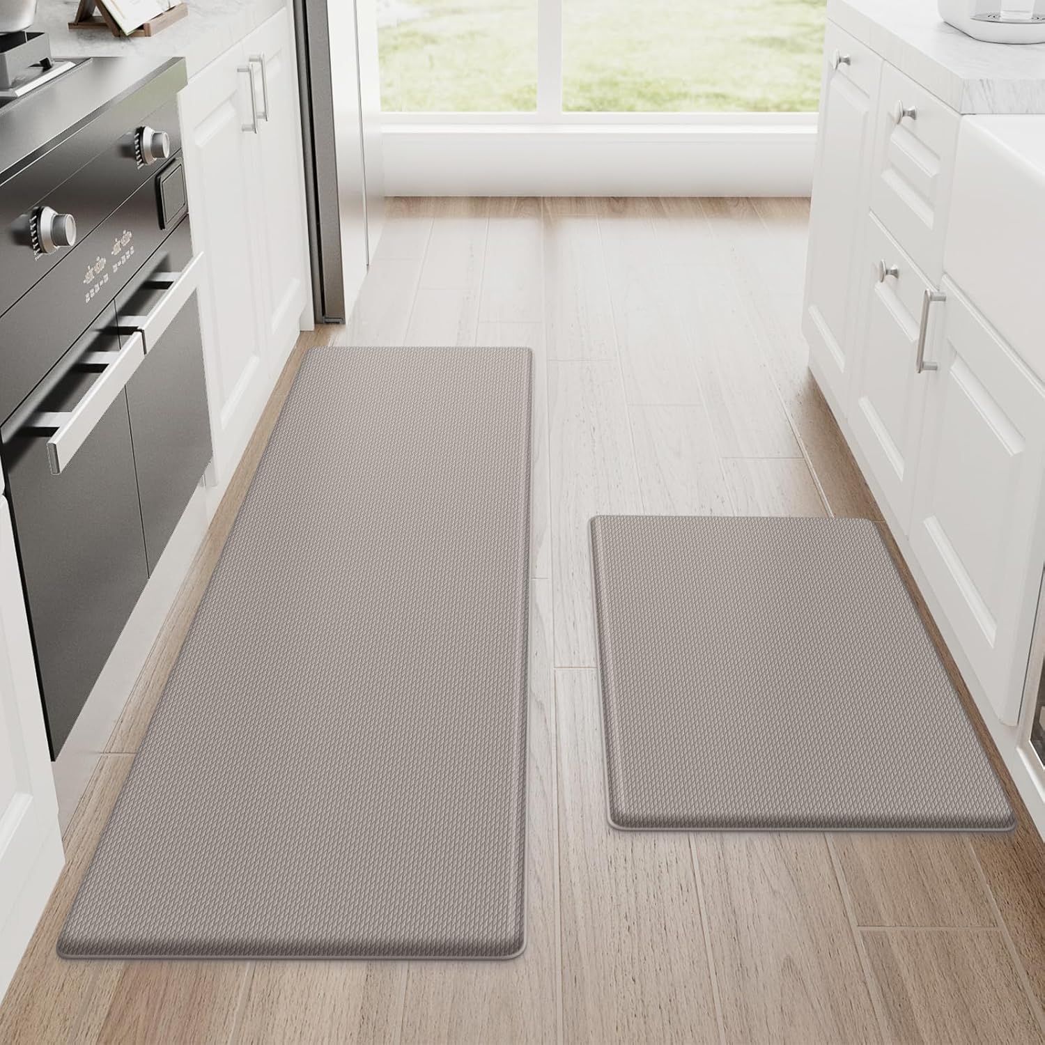 2 Piece Kitchen Mats for Floor