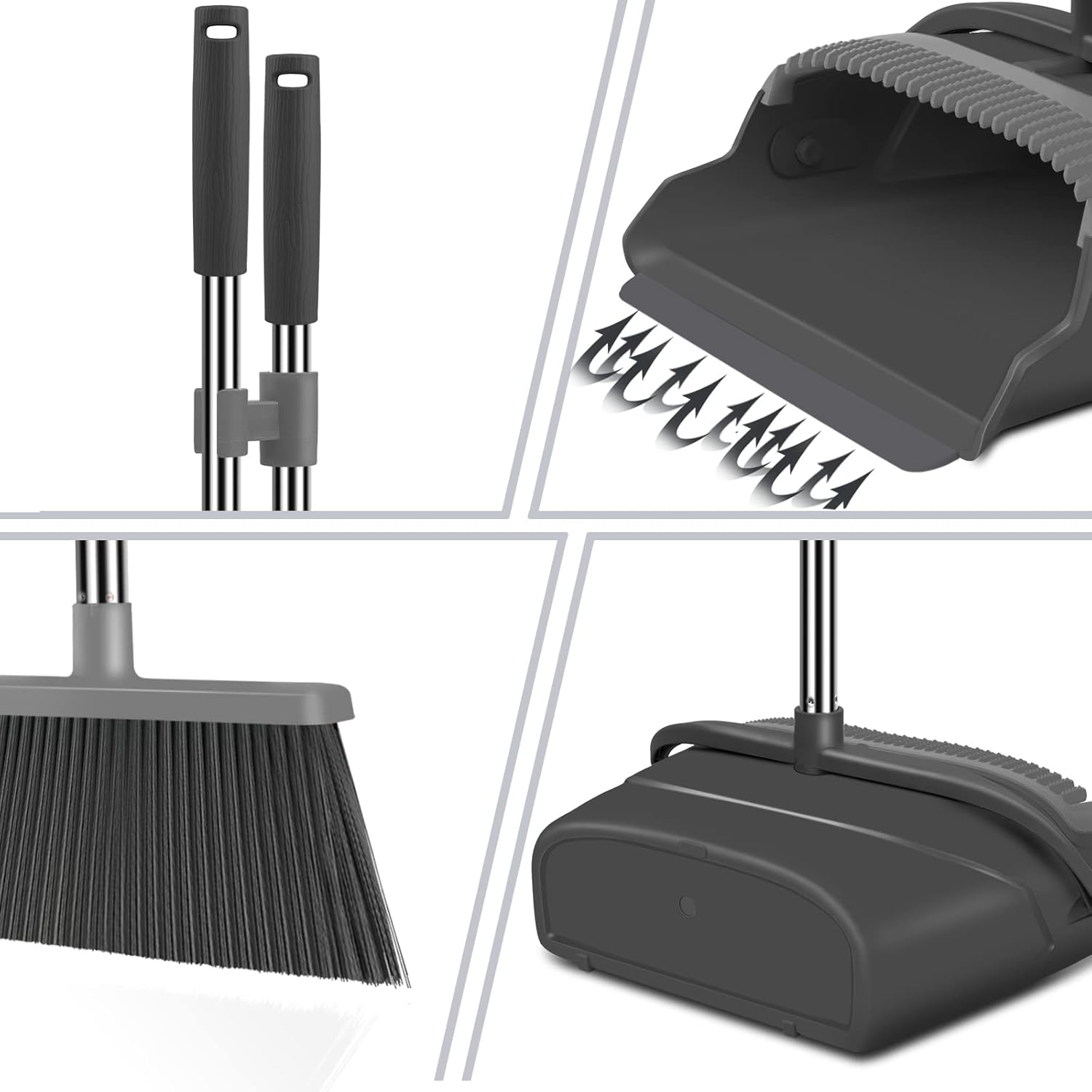 Cleaning Broom and Dustpan Set