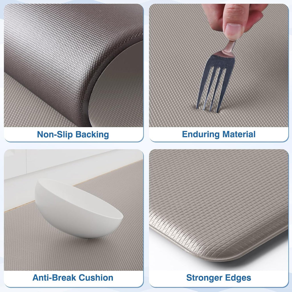 2 Piece Kitchen Mats for Floor