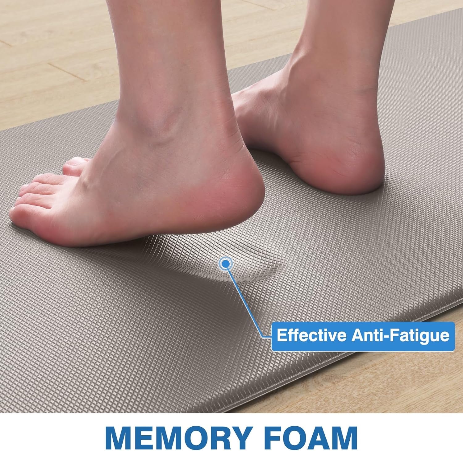 2 Piece Kitchen Mats for Floor